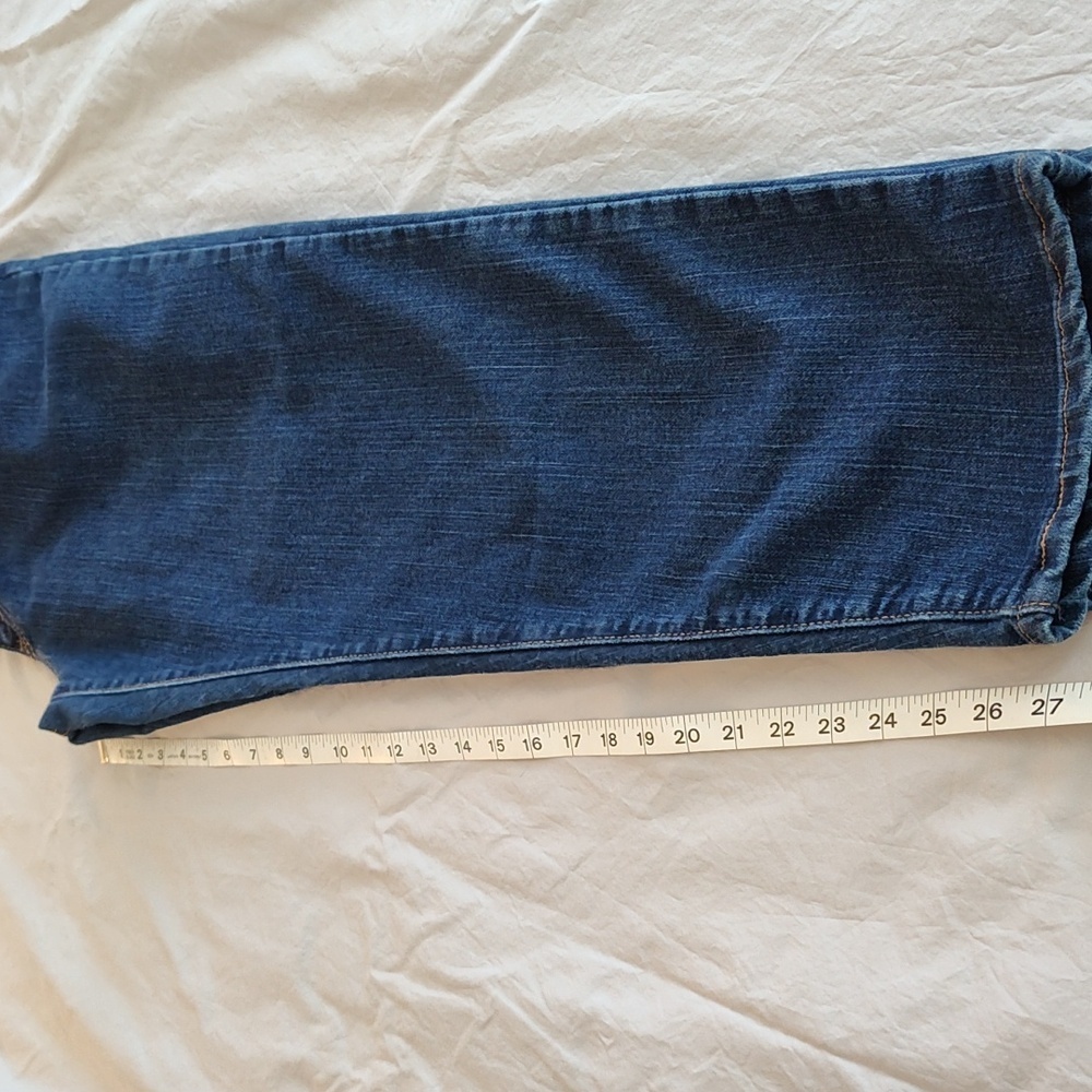 Levi's Classic Slim Tapered Stretch 512 Jeans Size 16S Dark Wash Casual Western - Picture 13 of 13